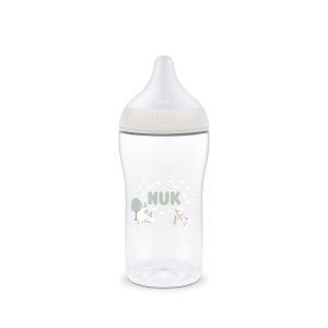 Miniatura 2 de 4 de Mamadera Nuk Perfect Match 260 ml Flujo M Anticólicos Oveja Blanco