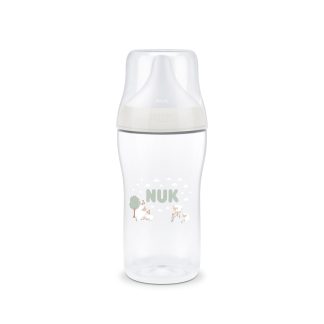 Mamadera Nuk Perfect Match 260 ml Flujo M Anticólicos Oveja Blanco