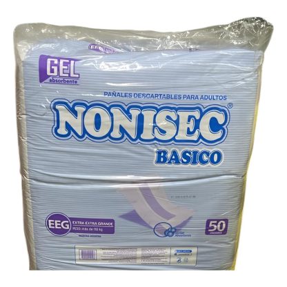 Imagen 1 de 1 de Pañales Adultos Nonisec Basico EEG x 50 unidades
