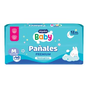 Miniatura 1 de 1 de Pañales Algabo Baby Premium M x 46 unidades