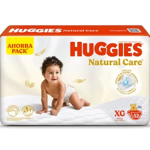 Miniatura 1 de 6 de Pañales Huggies Natural Care XG x 52 unidades