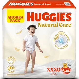 Pañales Huggies Natural Care XXXG x 48 unidades