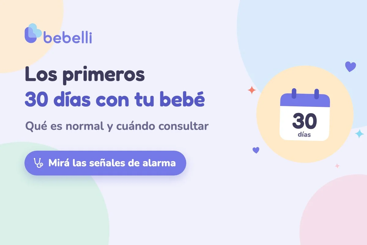 Los primeros 30 días con tu bebé: guía de cuidados semana a semana