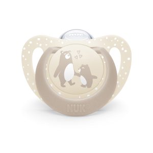 Miniatura 3 de 4 de Set 2 Chupetes Nuk First Choice 0-6m Caballito de Mar y Oso