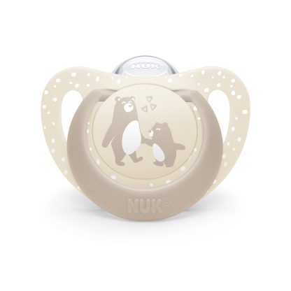 Imagen 3 de 4 de Set 2 Chupetes Nuk First Choice 0-6m Caballito de Mar y Oso