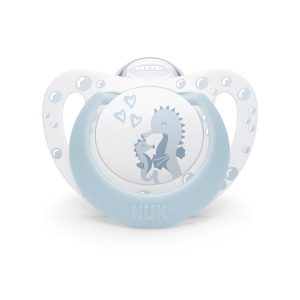 Miniatura 2 de 4 de Set 2 Chupetes Nuk First Choice 0-6m Caballito de Mar y Oso