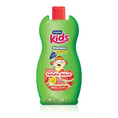 Imagen 1 de 1 de Shampoo Algabo Kids Sandía Dulce x 350 ml