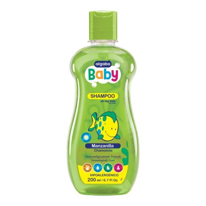 Imagen 1 de 1 de Shampoo para Bebés Algabo Baby Manzanilla x 200 ml