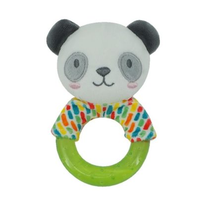 Imagen 5 de 5 de Sonajero Woody Toys Animales 509598 Peluche con Aro Mordillo