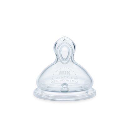 Imagen 1 de 2 de Tetinas Para Mamadera Nuk First Choice Control De Flujo +6m x2