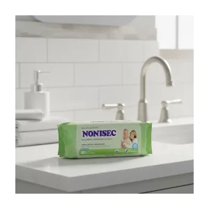 Miniatura 2 de 4 de Toallas Húmedas Para Adultos Nonisec Con Aloe Vera x 60 Unidades