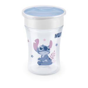Miniatura 1 de 4 de Vaso Nuk Magic Cup 360° Antiderrame Disney Stitch 230 ml